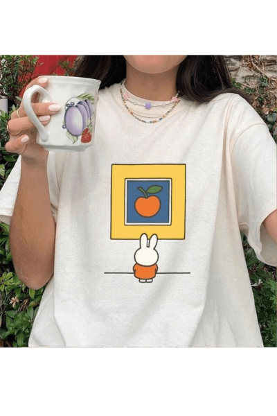 Miffy Beyaz T-shirt