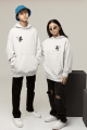 Mini Mickey ve Minnie Sevgili/Çift/Arkadaşlık 2'li Kapşonlu Sweatshirt Seti