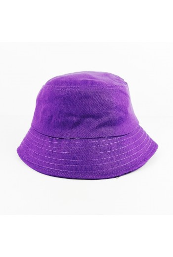 Mor Bucket Şapka (Balıkçı Şapka)
