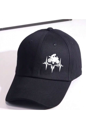 Motorcycle Baskılı Unisex Şapka