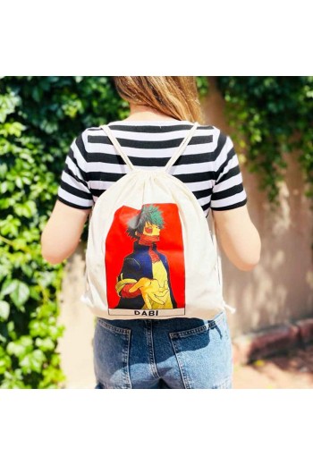 Anime My Hero Academia Dabi Bez Sırt Çantası Anime My Hero Academia Dabi Bez Sırt Çantası