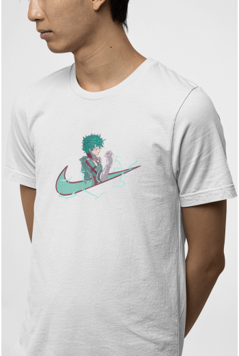 My Hero Academia Deku Minimal Logo Tişört