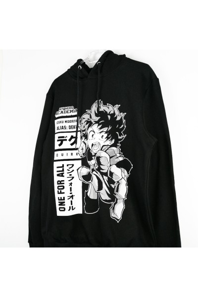 My Hero Academia Kapşonlu Sweatshirt