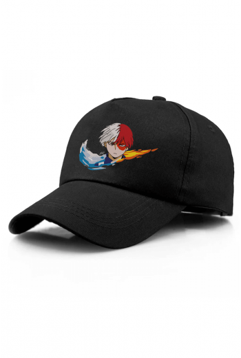 My Hero Acamdeia Todoroki Minimal Logo Şapka My Hero Acamdeia Todoroki Minimal Logo Şapka