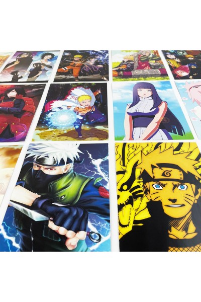 Naruto Anime Duvar Kağıdı Seti 15'li