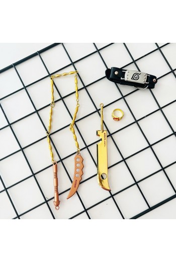 Naruto Cosplay 5’li Set - Model 3 Naruto Cosplay 5’li Set - Model 3