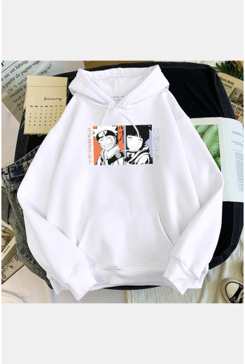 Naruto Hinata Kapşonlu Sweatshirt