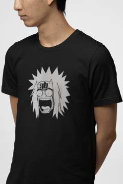 Naruto Jiraya Siyah Tişört Naruto Jiraya Siyah Tişört