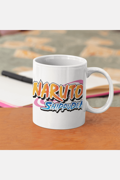 Naruto Shippuden Beyaz Kupa