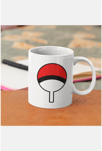 Naruto Shippuden Uchiha Logo Kupa Bardak