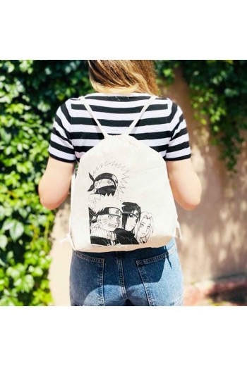 Anime Naruto Shippuuden Bez Sırt Çantası Anime Naruto Shippuuden Bez Sırt Çantası