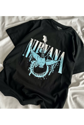 Nirvana Siyah T-shirt