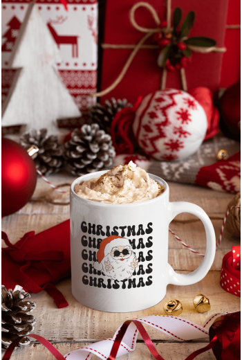 Noel Baba Christmas Yeni Yıl Kupa Bardak