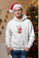 Noel Baba Selfie Hoho Yeni Yıl Kapşonlu Sweatshirt