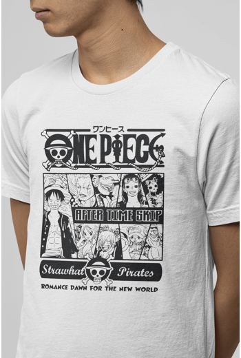 One Piece After Time Skip Beyaz Tişört One Piece After Time Skip Beyaz Tişört
