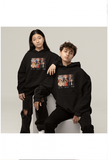 One Piece Als Kapşonlu Sweatshirt One Piece Als Kapşonlu Sweatshirt