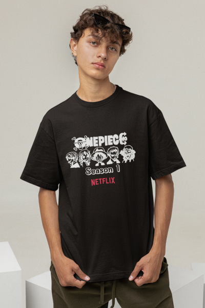 One Piece Anime Dizisi Sezon 1 Tişörtü - One Piece Live Action Season 1 Tshirt