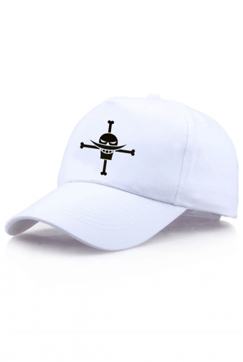 One Piece Beyaz Sakal Şapka