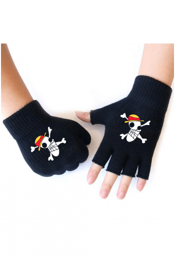One Piece Luffy Laboon Logo Eldiven