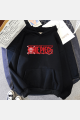 One Piece Red Logo Kapşonlu Sweatshirt