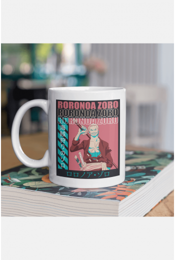 One Piece Roronoa Zoro Kupa Bardak