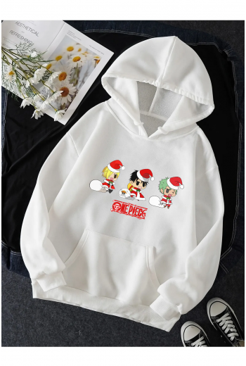 One Piece Yılbaşı Kapşonlu Sweatshirt One Piece Yılbaşı Kapşonlu Sweatshirt