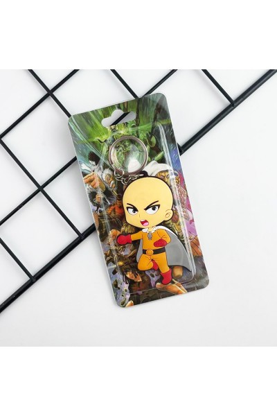 One Punch Man Saitama Silikon Anahtarlık