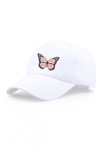 Pembe Kelebek Şapka Pembe Kelebek Şapka