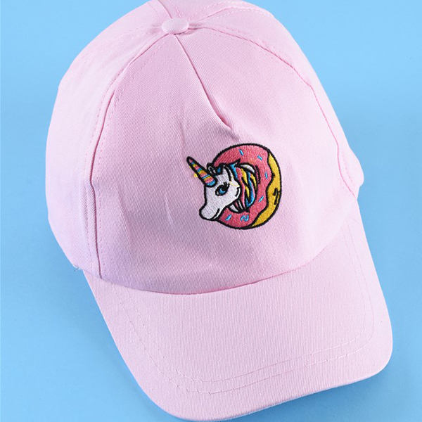 Pembe Unicorn Donut Şapka