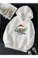 Baby Yoda Christmas Yeni Yıl Kapşonlu Sweatshirt