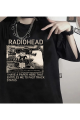 Rediohead Siyah Unisex T-shirt
