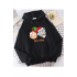 Rick And Morty Yeni Yıl Kapşonlu Sweatshirt