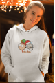 Rick And Morty Yeni Yıl Kapşonlu Sweatshirt