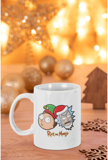 Rick And Morty Yeni Yıl Kupa Bardak Rick And Morty Yeni Yıl Kupa Bardak