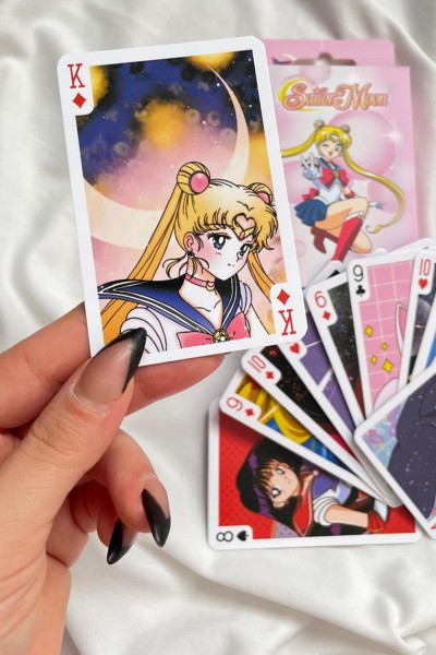 Sailor Moon İskambil Oyun Kartları