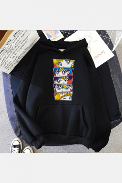 Sailor Moon Kapşonlu Sweatshirt