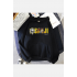 Sanji Yazılı Kapşonlu Sweatshirt