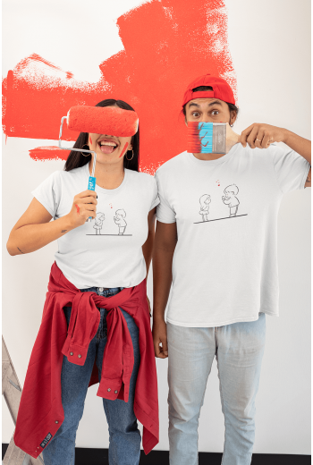 Selfy Sevgili/Çift/Arkadaşlık 2'li Tişört Seti Selfy Sevgili/Çift/Arkadaşlık 2'li Tişört Seti