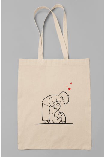 Sevgili Çift Bez Çanta Sevgili Çift Bez Çanta