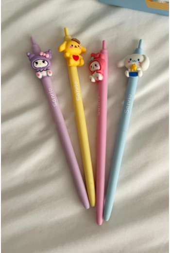 Sevimli Kawaii Figürlü Versatil Uçlu Kalem