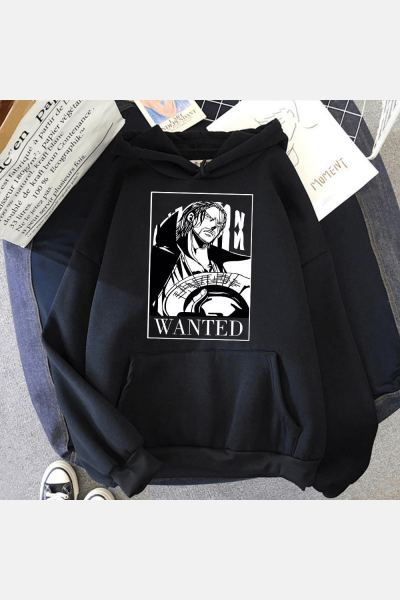 Shanks Wanted Kapşonlu Sweatshirt