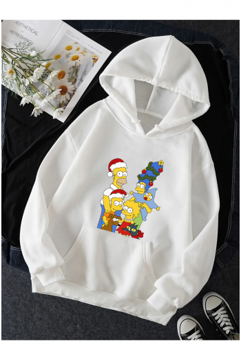 Simpson Yılbaşı Yeni Yıl Kapşonlu Sweatshirt Simpson Yılbaşı Yeni Yıl Kapşonlu Sweatshirt