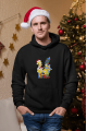 Simpson Yılbaşı Yeni Yıl Kapşonlu Sweatshirt