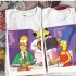 Simpsons Sevgili Çift Arkdaşlık 2'li Couple T-shirt Seti