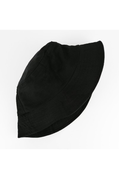 Siyah Bucket Şapka (Balıkçı Şapka)