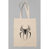 Siyah Spider Bez Çanta