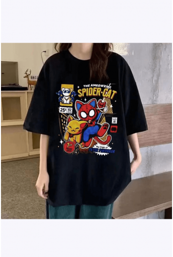 Spider Cat Tişört Spider Cat Tişört