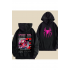 Spider Girl Hoodie Siyah Sweatshirt