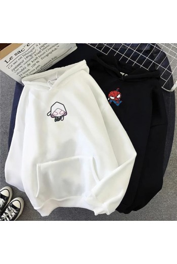 Spiderman Couple Sevgili Arkadaşlık Çift Sweatshirt Seti 