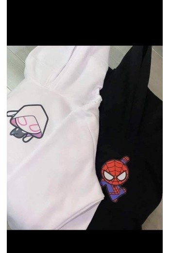 Spiderman Couple Sevgili Arkadaşlık Çift Sweatshirt Seti  Spiderman Couple Sevgili Arkadaşlık Çift Sweatshirt Seti
